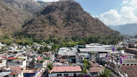 Take off in Panajachel Stock Footage 267452133