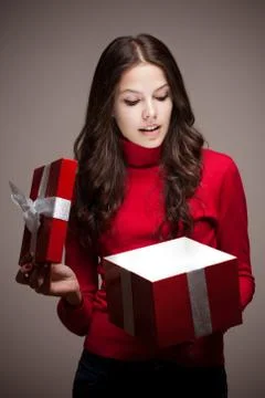 Take a peek. Stock Photos