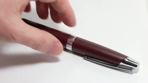 Take the pen Stock Footage 12208903