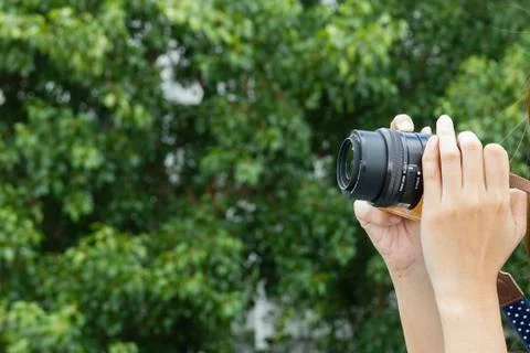 Take a photo Stock Photos