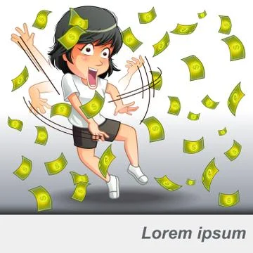 Take a profit. Stock Illustration