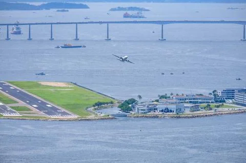 Take off from RIO Stock Photos