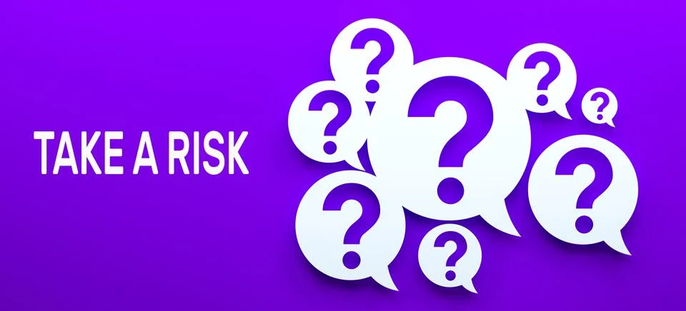Take a risk Stock Illustration