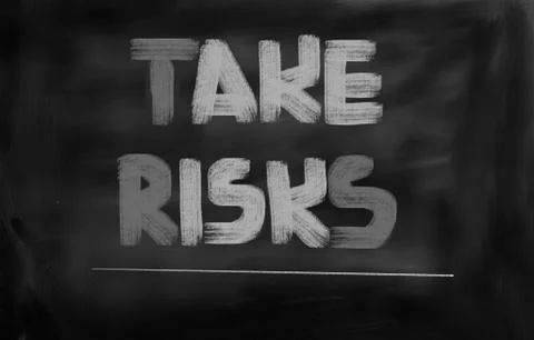 Take risks concept Stock Illustration