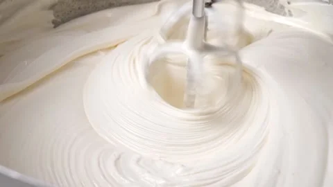Take a slow motion shot Use a whisk to whisk the ingredients together so quic Stock-Footage 188426916