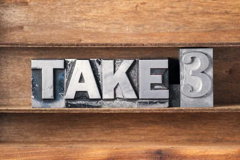 Take three tray Stock Photos