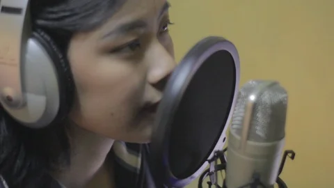 Take Vocal Stock Footage 114732865