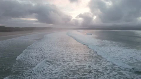 Take Off From Waves Stock Footage 171870144