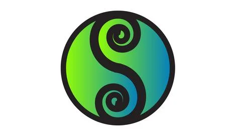 Take up your logo design Illustrazione stock