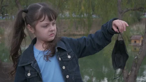 Take off your mask. Stock Footage 141539704