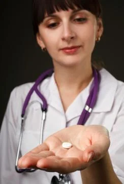 Take your medication Stock Photos