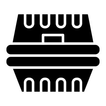 Takeaway box Vector Icon Design Illustration Stock Illustration