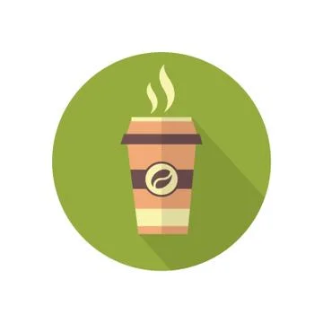 Takeaway Coffee Icon Stock Illustration