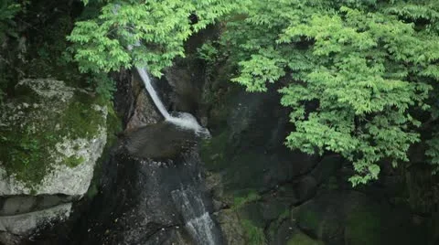Taken from above the waterfall 動画素材 11671059