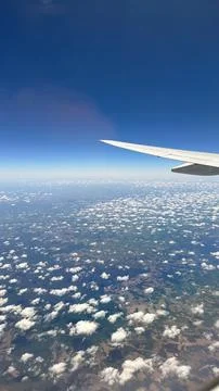 Taken by plane Stock Photos