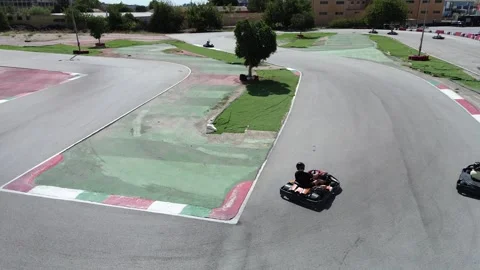 Taken from a quadcopter, view from the sky Stock Footage 290508943