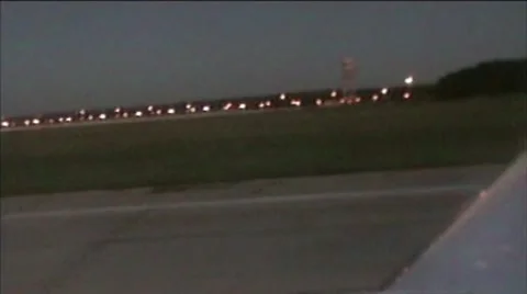 Takeoff airplane Stock Footage 2001971