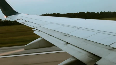 Takeoff airplane Stock-Footage 33756892