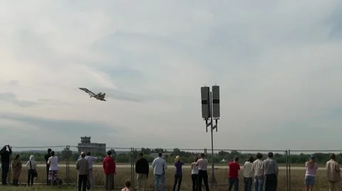 Takeoff The Combat Fighter Stock Footage 8559539