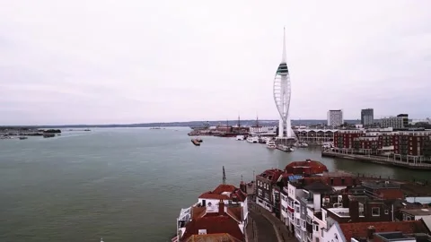 TAkeoff Harbour slow Video stock 234926989