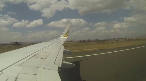 Takeoff from Lubumbashi, DRC Stock Footage 40664873
