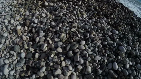 Takeoff phantom from the beach by the coastline Stock Footage 86787649