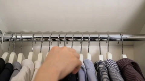 Takes a shirt Video stock 120421709