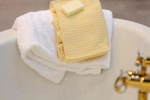 Before taking a bath Stock Photos