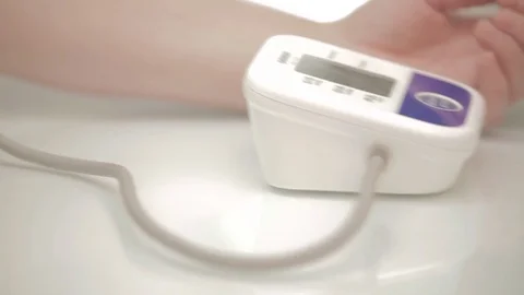 Taking Blood Pressure Stock Footage 69849858