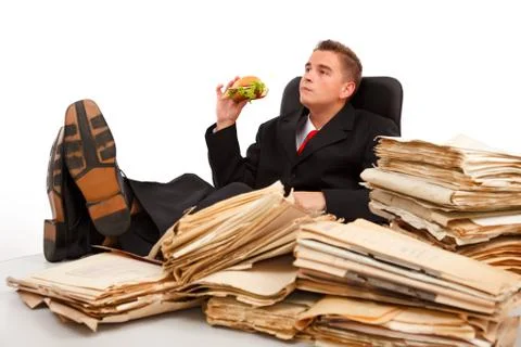 Taking a break Stock Photos