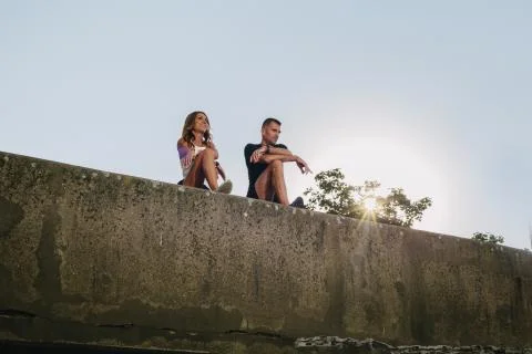 Taking a break Stock Photos