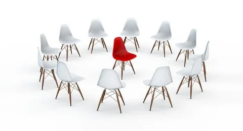 Taking center stage - freedom of expression or outsider theme 스톡 일러스트