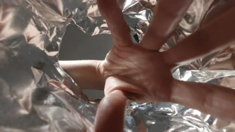 Taking a chips from the bag 4K video Stock Footage 141952585
