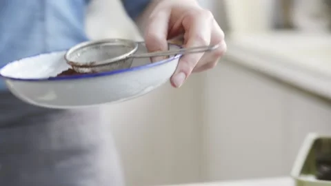 Taking cocoa Stock Footage 140268437