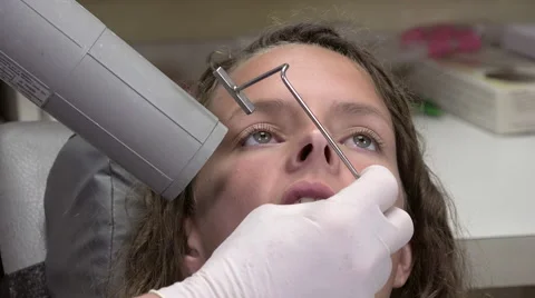 Taking a dental radiography Stock Footage 53014963