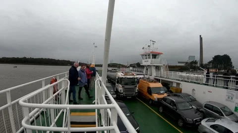 Taking The Doolin Ferry In Western Ireland Stock Footage 159191751