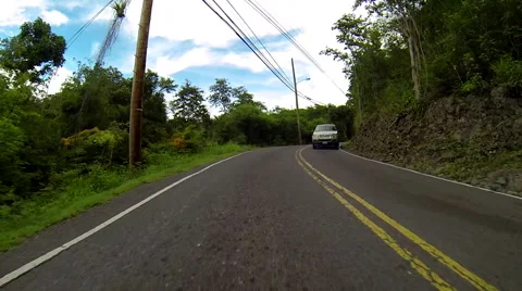 Taking a drive outside of the city Stock Footage 41451519
