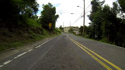 Taking a drive outside of the city Stock Footage 41456677