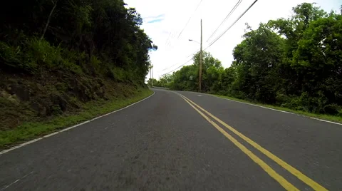 Taking a drive outside of the city Stock Footage 41456750