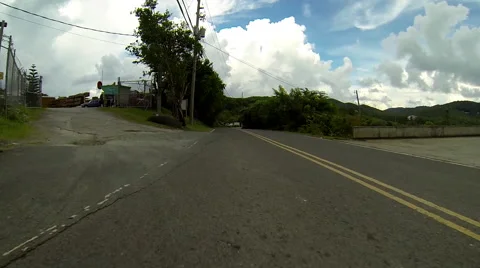 Taking a drive outside of the city Stock Footage 41457474