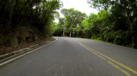 Taking a drive outside of the city Stock Footage 41457765