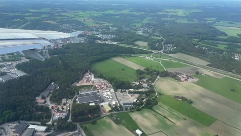 Taking off from Helsinki on a sunny day Stock-Footage 337054672