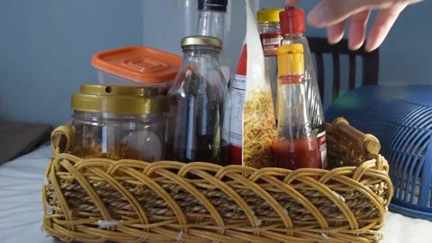 Taking ingredients Stock Footage 153824660