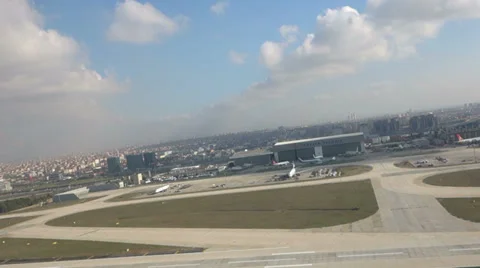 Taking off from Istanbul Turkey (Editorial) Video stock 34947133