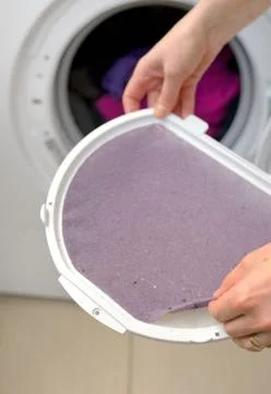 Taking the lent of Dryer Machine Free Stock Photos