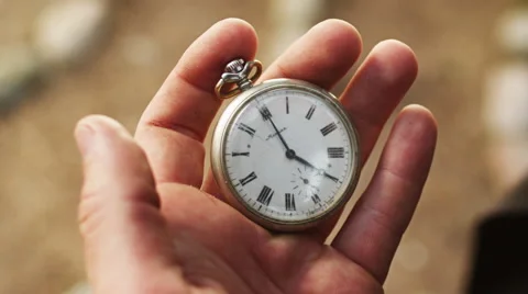 Taking a look at a Chain Watch Stock Footage 49542337