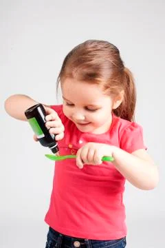 Taking a medicine Stock Photos
