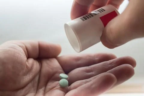 Taking Medicine Stock Photos