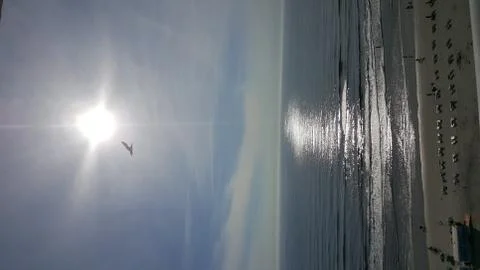 Taking in the moment Foto stock