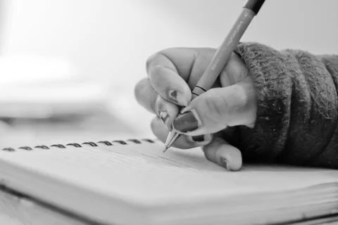 Taking notes Stock Photos